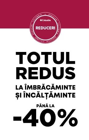 Totul redus la îmbrăcăminte și încălțăminte până la 40%