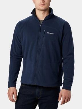 pulover polar pt. barbati Columbia Fast Trek II Full Zip Fleece albastru inchis 1