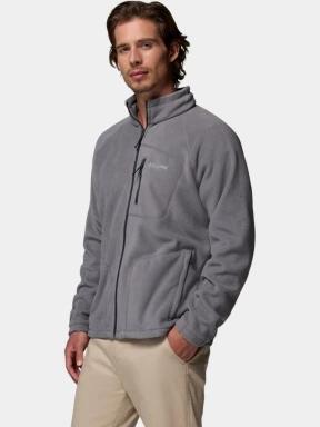 pulover polar pt. barbati Columbia Fast Trek II Full Zip Fleece gri 1