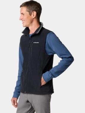 vesta pt. barbati Columbia Fast Trek Fleece Vest negru 3