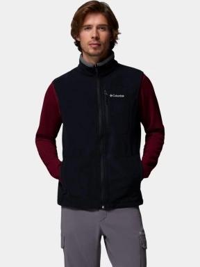 vesta polar pt. barbati Columbia Fast Trek Fleece Vest negru 1