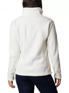 pulover polar pt. femei Columbia Fast Trek II Jacket alb 3