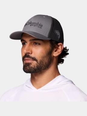 sapca de baseball Columbia PFG Logo Mesh Ball Cap gri 1