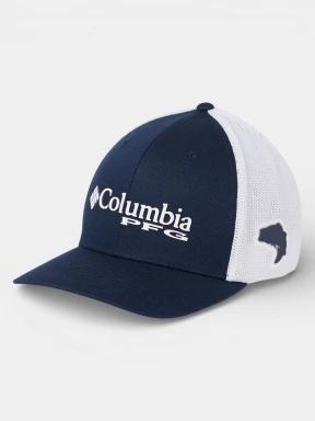 sapca de baseball Columbia PFG Logo Mesh Ball Cap albastru inchis 1