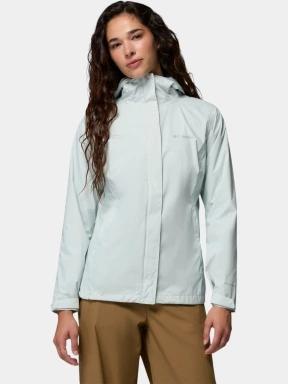 haine de ploaie pt. femei Columbia Arcadia II Jacket verde deschis 1