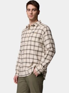 camasa cu maneci lungi pt. barbati Columbia Cornell Woods Flannel Long Sleeve Shirt nisip 3