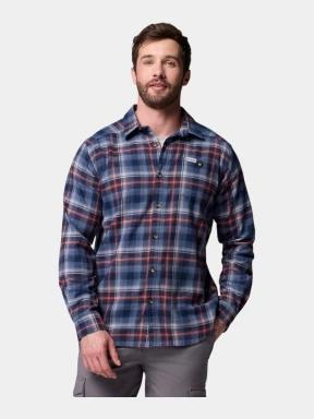camasa cu maneci lungi pt. barbati Columbia Cornell Woods Flannel Long Sleeve Shirt albastru 1