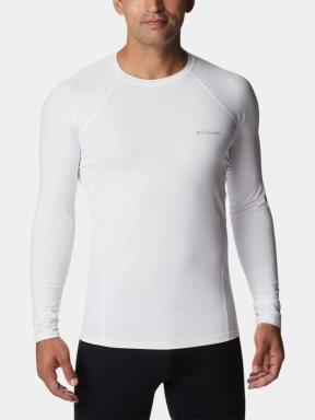 top lenjerie de corp pt. barbati Columbia Midweight Stretch Long Sleeve Top alb 1