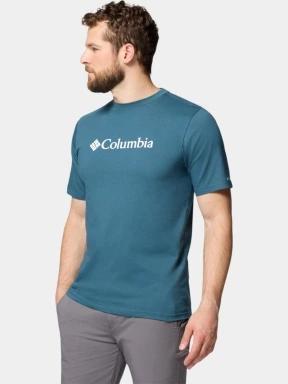 tricou cu maneci scurte pt. barbati Columbia CSC Basic Logo Short Sleeve albastru 3
