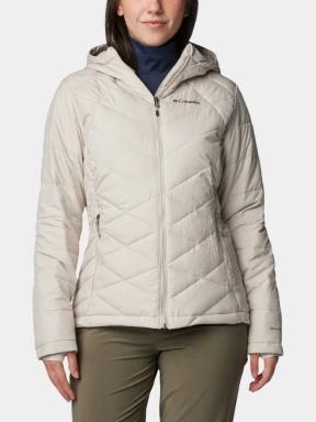 jacheta cu gluga pt. femei Columbia Heavenly Hooded Jacket nisip 1