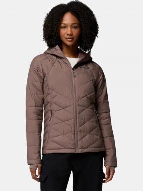 jacheta de primavara pt. femei Columbia Heavenly Hooded Jacket maro 1