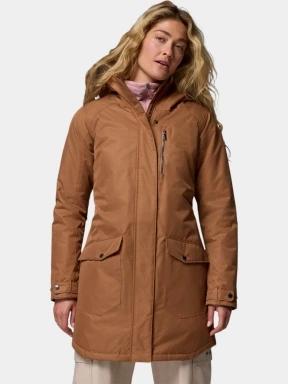 jacheta de iarna pt. femei Columbia Suttle Mountain Long Insulated Jacket maro 1