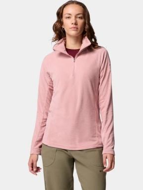 pulover polar pt. femei Columbia Glacial IV 1/2 Zip roz 1