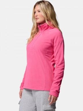 pulover polar pt. femei Columbia Glacial Iv 1/2 Zip magenta 3