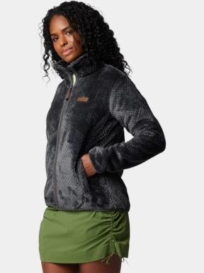 pulover polar pt. femei Columbia Fire Side II Sherpa Full Zip negru 3