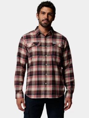 camasa cu maneci lungi pt. barbati Columbia Flare Gun Stretch Flannel bordo 1