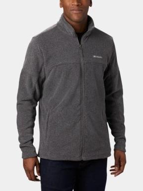 pulover polar pt. barbati Columbia Basin Trail III Full Zip gri 1