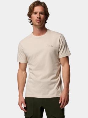 tricou cu maneci scurte pt. barbati Columbia Rapid Ridge Back Graphic Tee II nisip 1