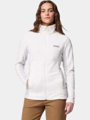 pulover polar pt. femei Columbia Basin Trail III Full Zip alb 1