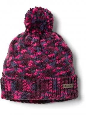 caciula cu mot pt. femei Columbia Bundle Up Beanie rosu 1