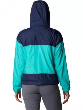 geaca de vant pt. femei Columbia Flash Challenger Lined Windbreaker verde 3
