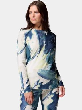 top lenjerie de corp pt. femei Columbia Omni-Heat Infinity Knit Long Sleeve Crew albastru 1