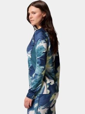 top lenjerie de corp pt. femei Columbia Omni-Heat Infinity Knit Long Sleeve Crew albastru 3