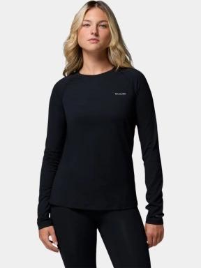 top lenjerie de corp pt. femei Columbia Omni-Heat Infinity Knit Long Sleeve Crew negru 1