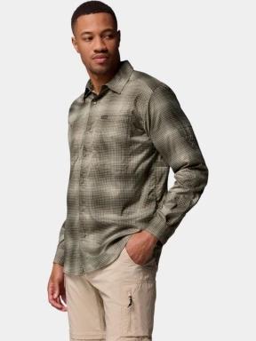 camasa de drumetie cu maneci lungi pt. barbati Columbia Silver Ridge Utility Lite Plaid Long Sleeve Shirt verde 3