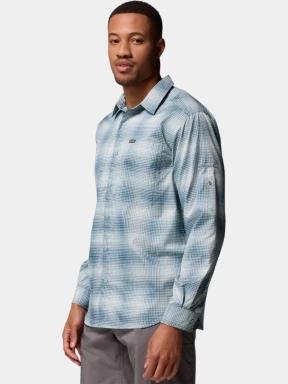 camasa de drumetie cu maneci lungi pt. barbati Columbia Silver Ridge Utility Lite Plaid Long Sleeve Shirt albastru 3