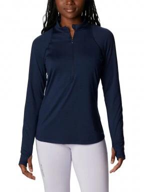 W Endless Trail 1/2 Zip Mesh Long Sleeve