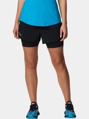 pantaloni scurti pentru sport pt. femei Columbia W Endless Trail 2n1 Short negru 1