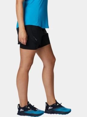 pantaloni scurti pentru sport pt. femei Columbia W Endless Trail 2n1 Short negru 3
