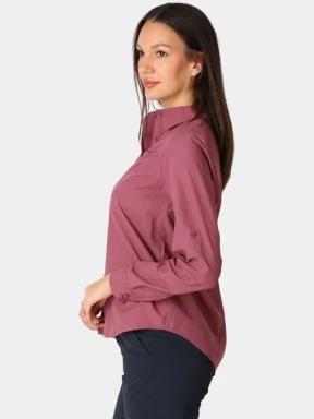 camasa de drumetie cu maneci lungi pt. femei Columbia Silver Ridge 3.0 Long Sleeve bordo 3