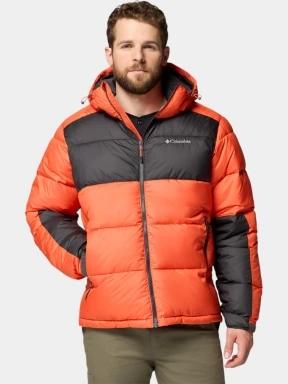 jacheta de iarna pt. barbati Columbia Pike Lake II Hooded Jacket portocaliu 1