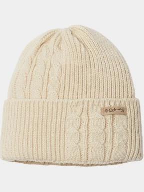 caciula tricotata pt. femei Columbia Agate Pass Cable Knit Beanie nisip 1