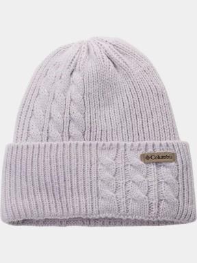caciula tricotata pt. femei Columbia Agate Pass Cable Knit Beanie violet 1