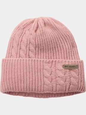 caciula tricotata pt. femei Columbia Agate Pass Cable Knit Beanie roz 1