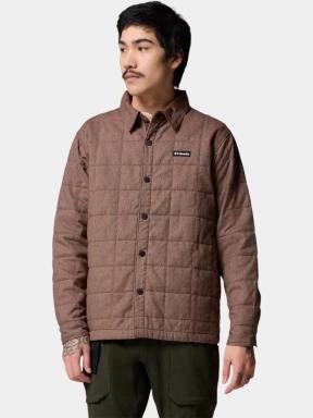 jacheta de primavara pt. barbati Columbia Landroamer Quilted Shirt Jacket maro 1