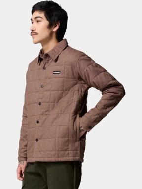jacheta de primavara pt. barbati Columbia Landroamer Quilted Shirt Jacket maro 3