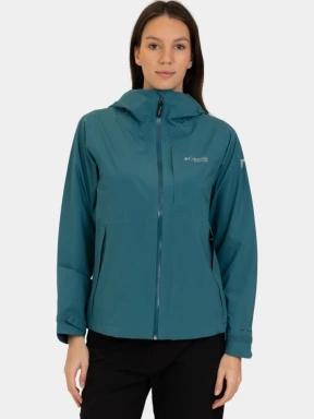 haine de ploaie pt. femei Columbia Ampli-Dry II Shell verde 1