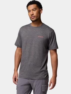tricou pentru sport, cu maneci scurte pt. barbati Columbia Kwick Hike Back Graphic Short Sleeve Tee negru 3