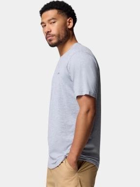 tricou pentru sport, cu maneci scurte pt. barbati Columbia Kwick Hike Back Graphic Short Sleeve Tee gri 3