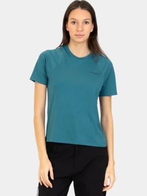 tricou pentru sport, cu maneci scurte pt. femei Columbia Summit Valley Short Sleeve Crew verde 1