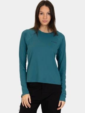 tricou cu maneci lungi, pentru sport pt. femei Columbia Summit Valley Long Sleeve Crew verde 1