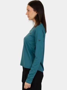 tricou cu maneci lungi, pentru sport pt. femei Columbia Summit Valley Long Sleeve Crew verde 3