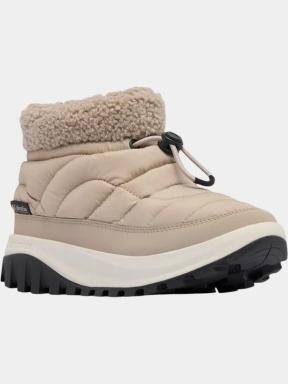 cizme de zapada pt. femei Columbia Snowtrot Shorty nisip 1