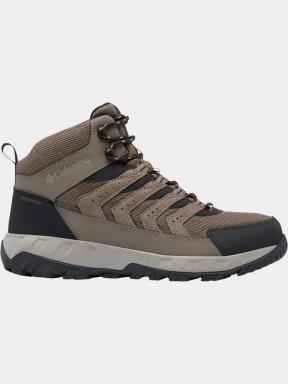 bocanci de drumetie pt. barbati Columbia Strata Trail Mid WP maro 3