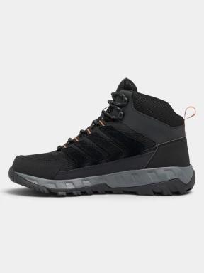 bocanci de drumetie impermeabili pt. barbati Columbia Strata Trail Mid WP negru 3