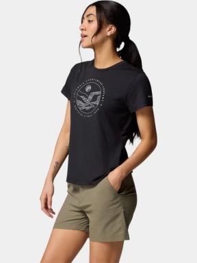 tricou cu maneci scurte pt. femei Columbia Sloan Ridge Graphic Short Sleeve Tee negru 3